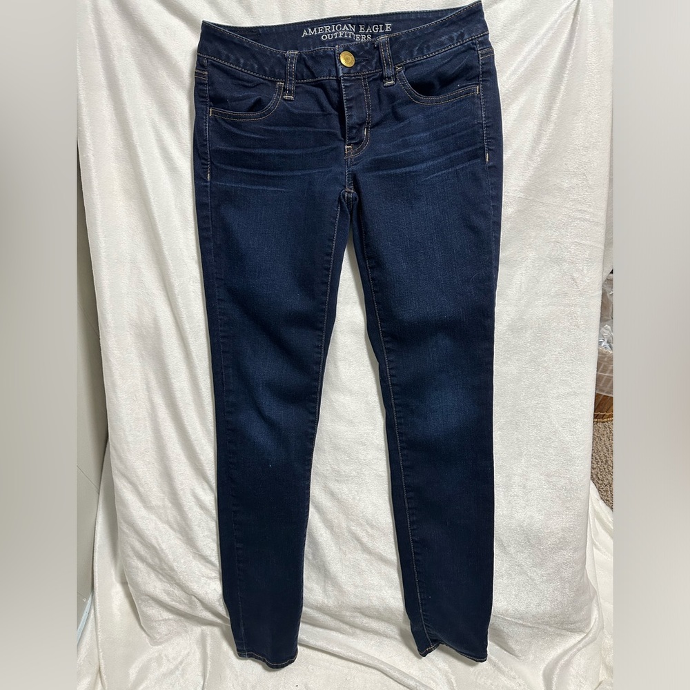 American Eagle Women’s Super Stretch Jegging Dark Blue Size 2